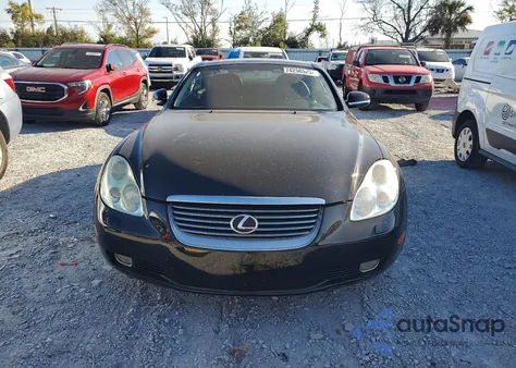 2004 Lexus Sc 430 z USA, uszkodzony, nr VIN JTHFN48Y140057678